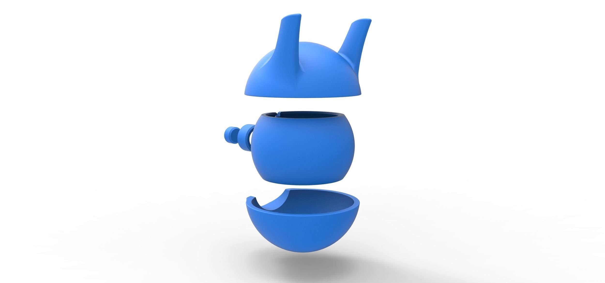 Mewtu orb 3D print model_22