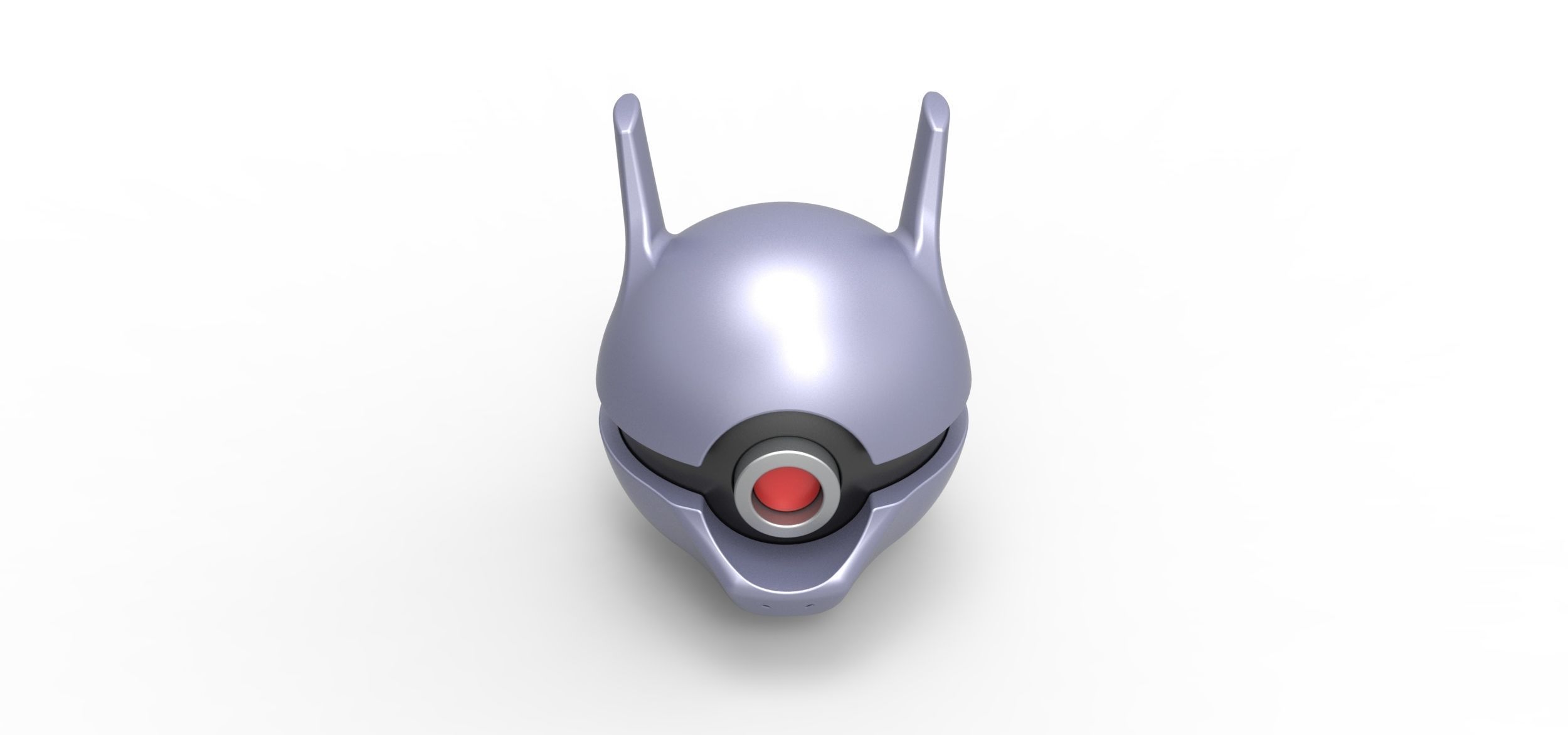 Mewtu orb 3D print model_3