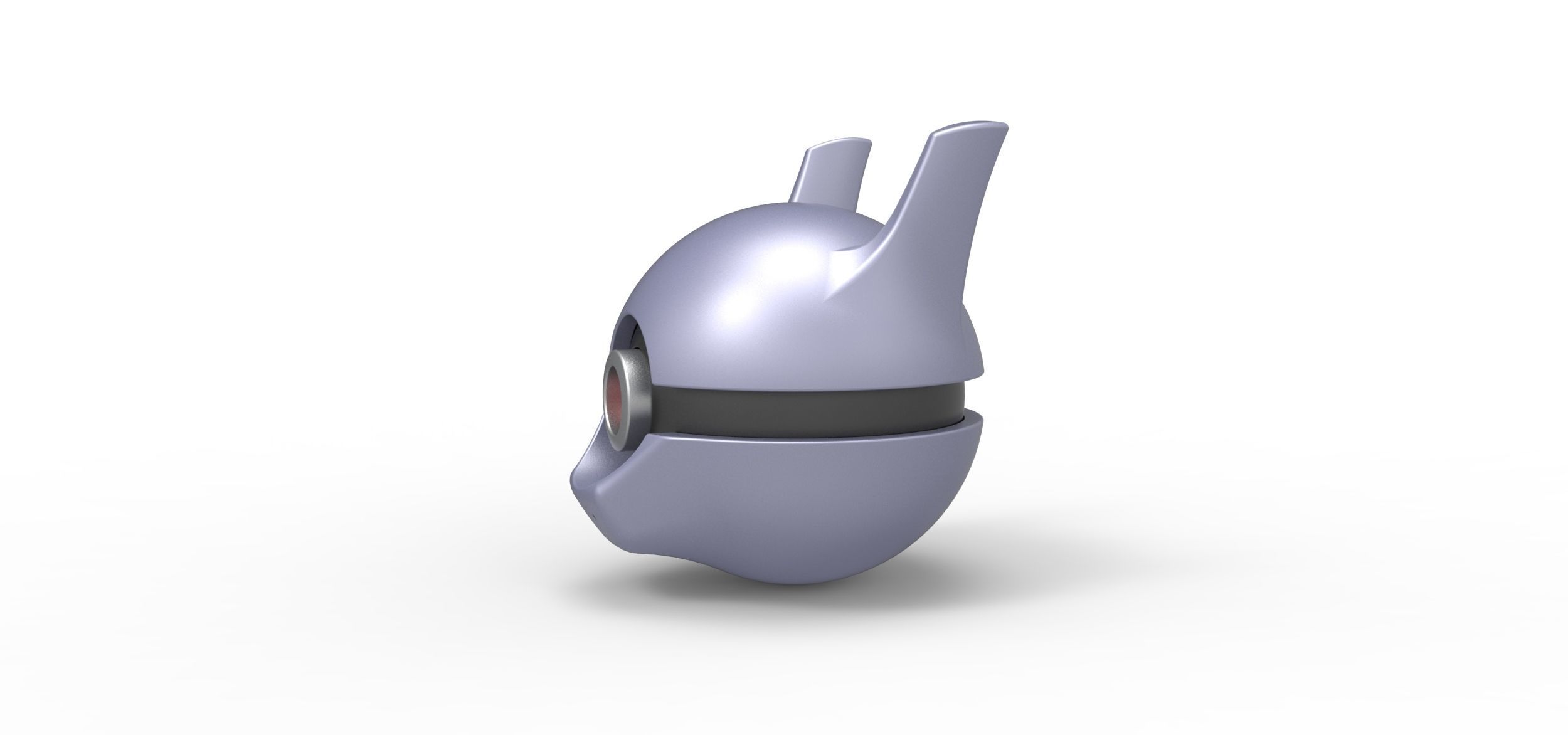 Mewtu orb 3D print model_5