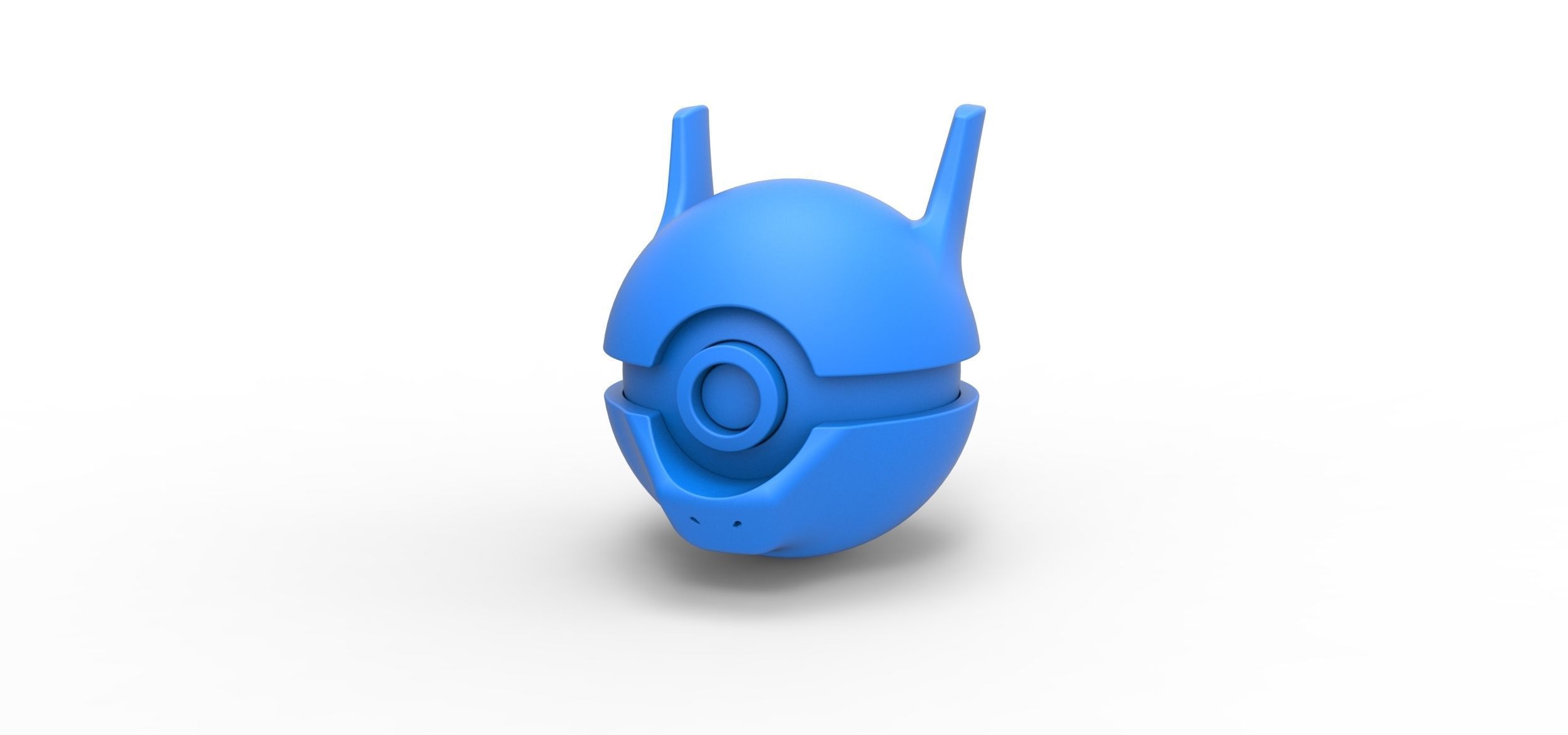 Mewtu orb 3D print model_9