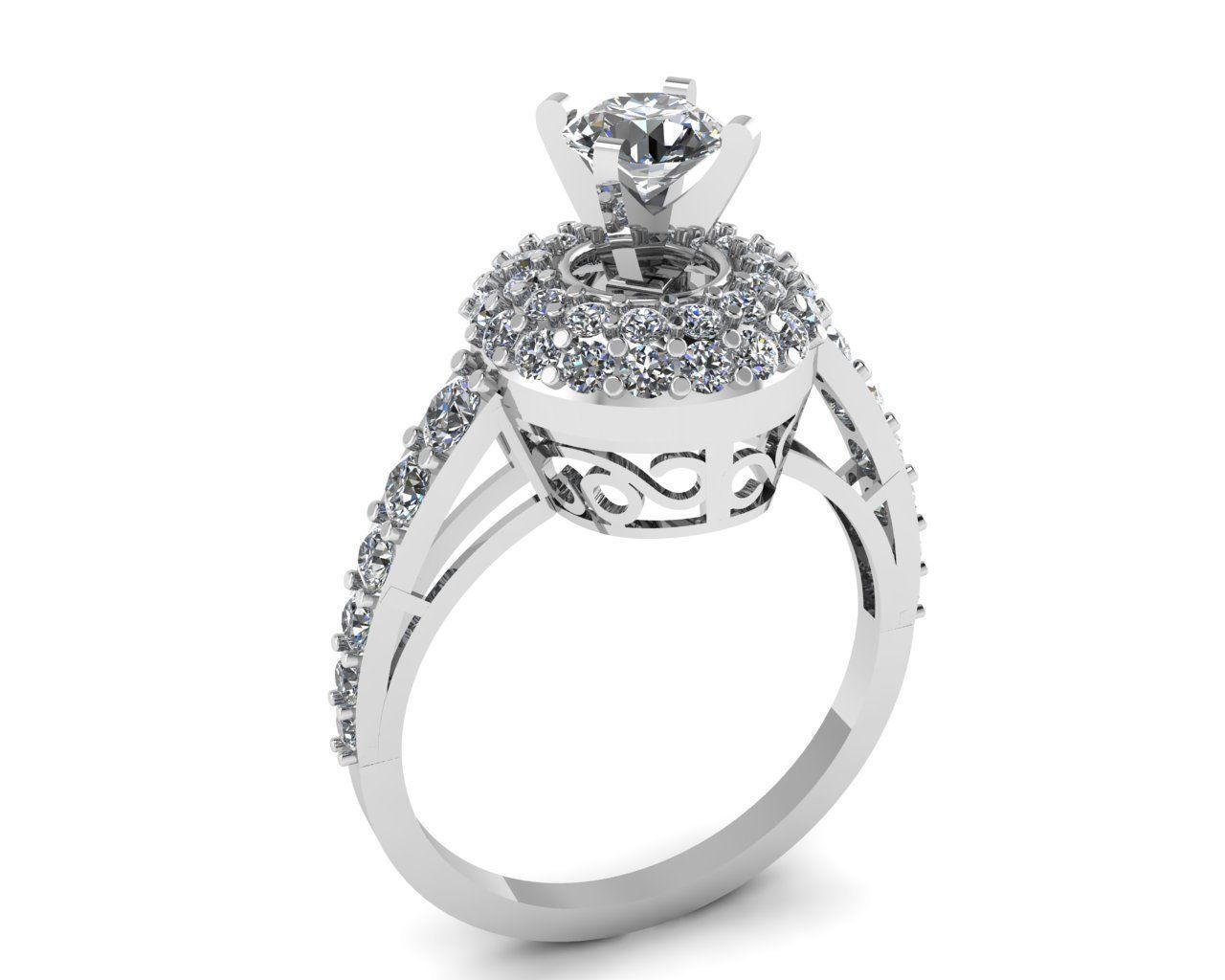 Rings 3D print model_1