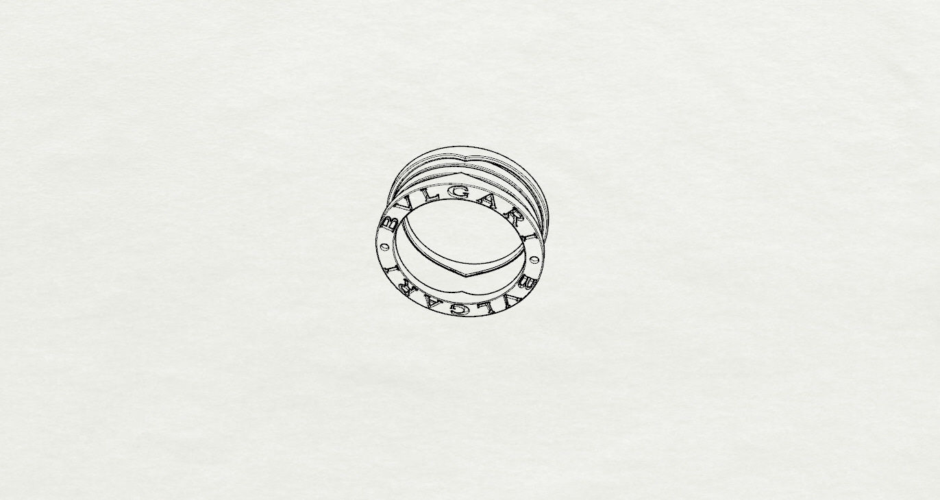  Ring 3D print model 3D print model_16