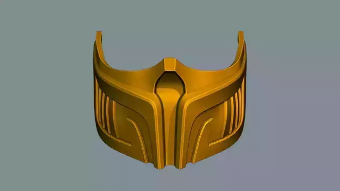 INSPIRED BY SCORPION MASK 3D print model