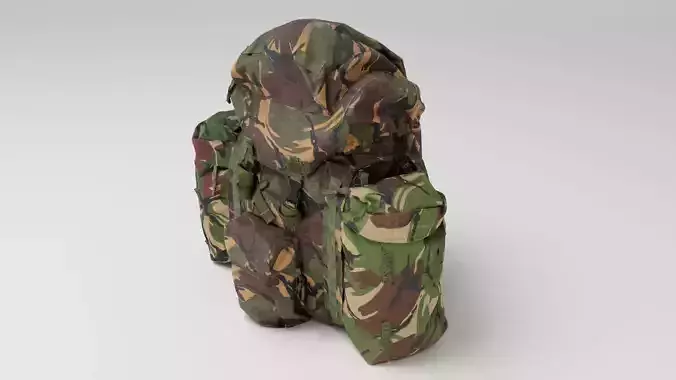 Tactical military backpack for soldiers