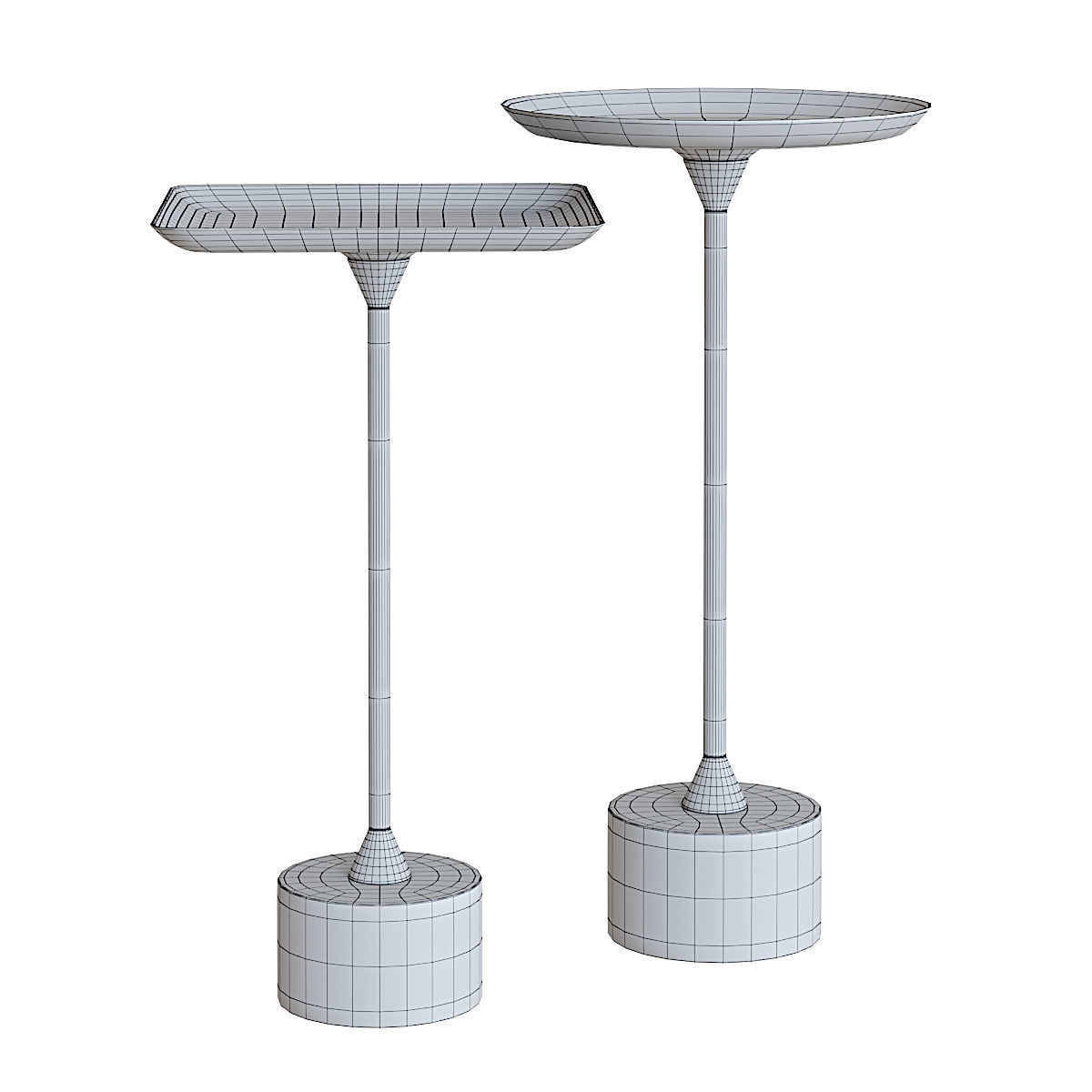 JARDIM SIDE TABLES 3D model_1