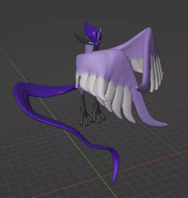 Articuno Galarian Form 3D print model_0
