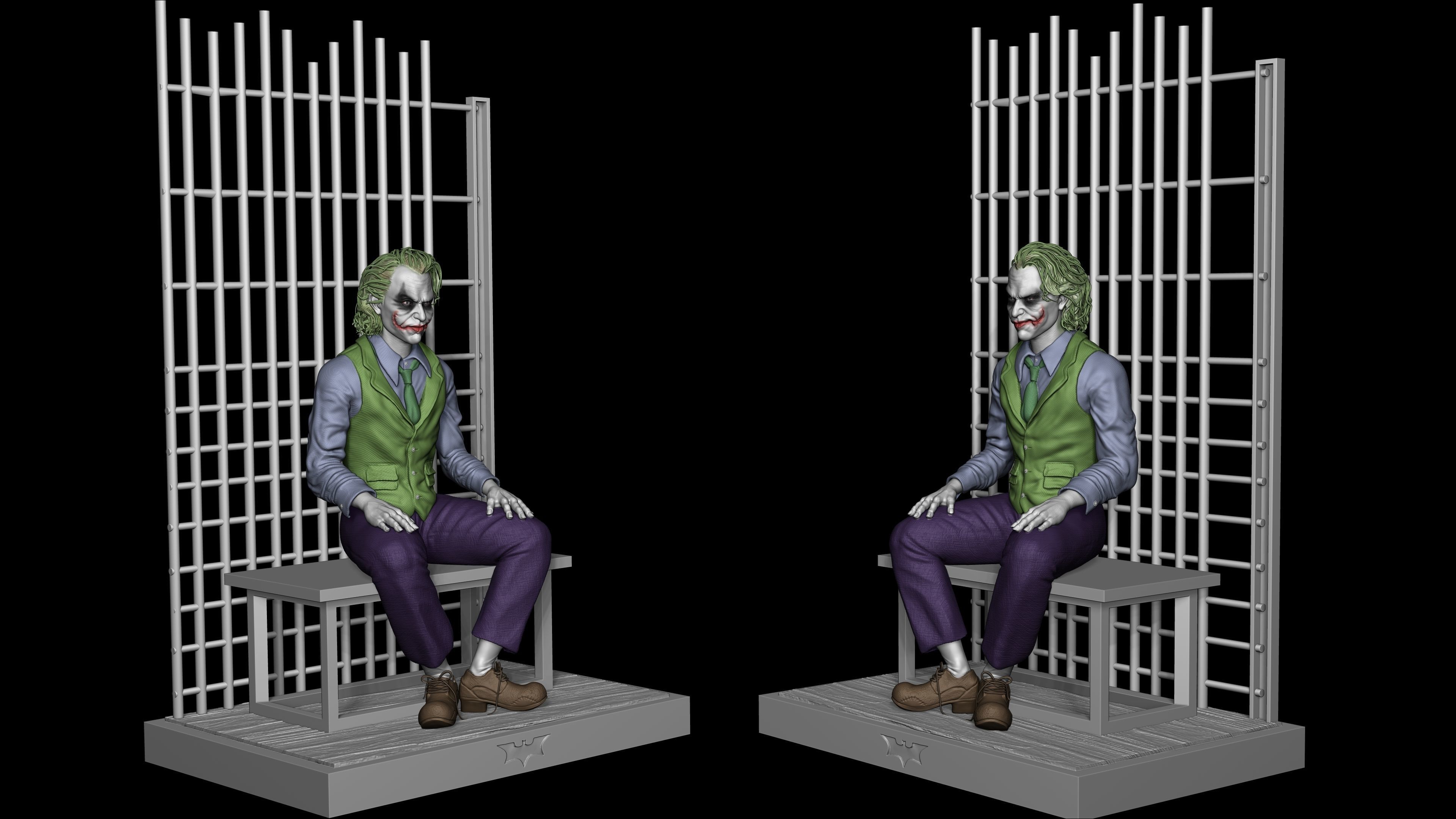 Joker Fan art 3D print model_7