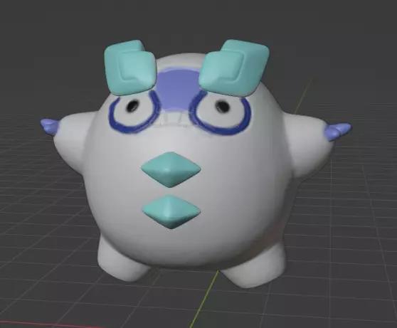 Darumaka Galarian Form 3D print model_0