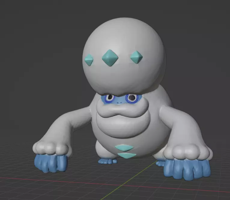Darmanitan Galarian Form 3D print model