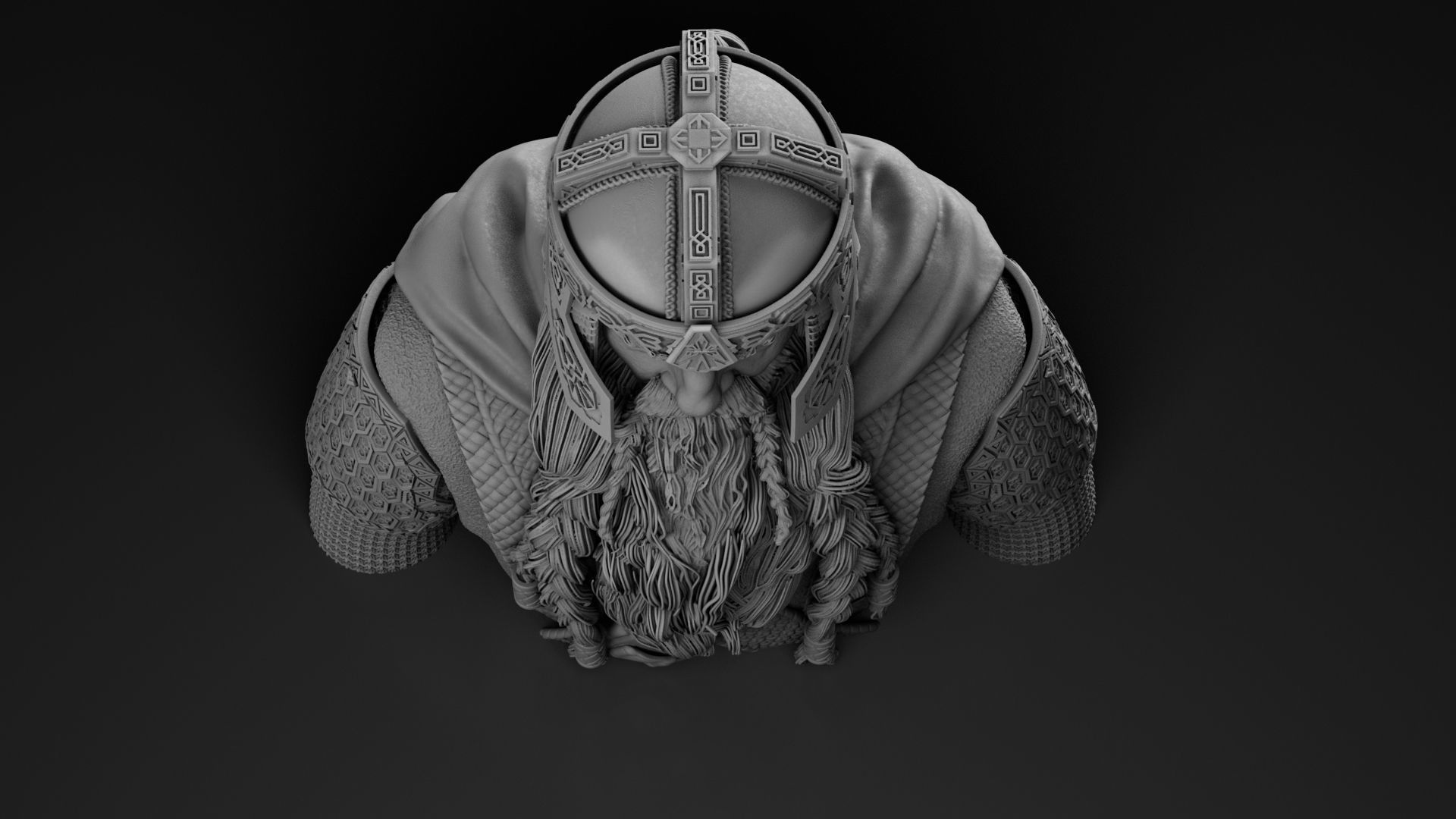 John Rhys-Davies - Gimli - The Lord of the Rings 3D print model_15