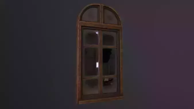 Old Window 3D Model