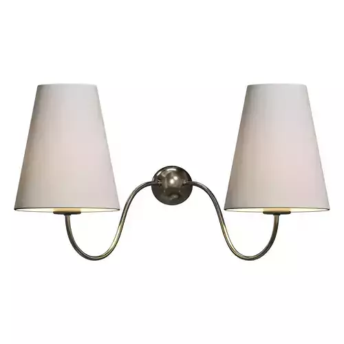 Jean Royere Brass Wall Light 