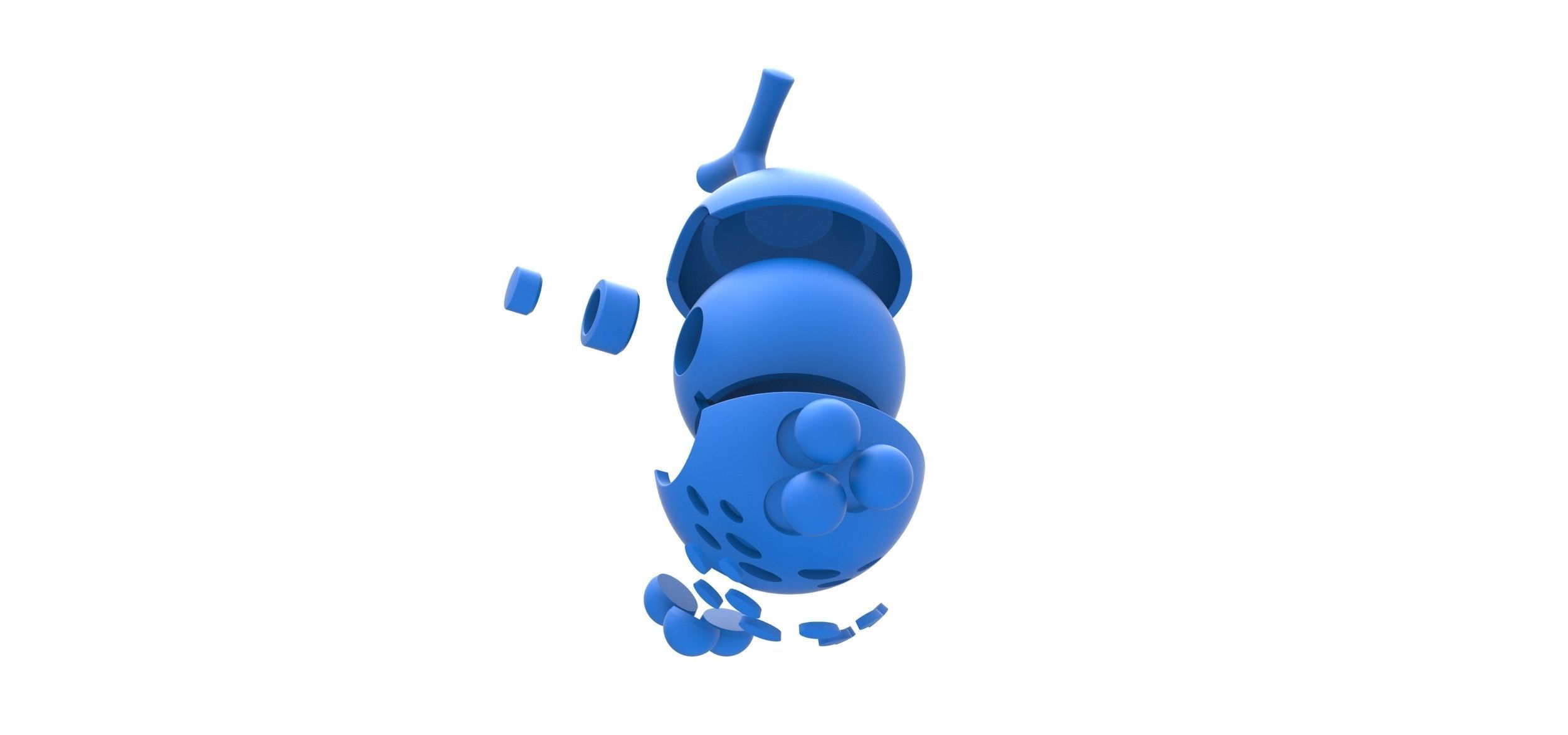 Sudowoodo orb 3D print model_19