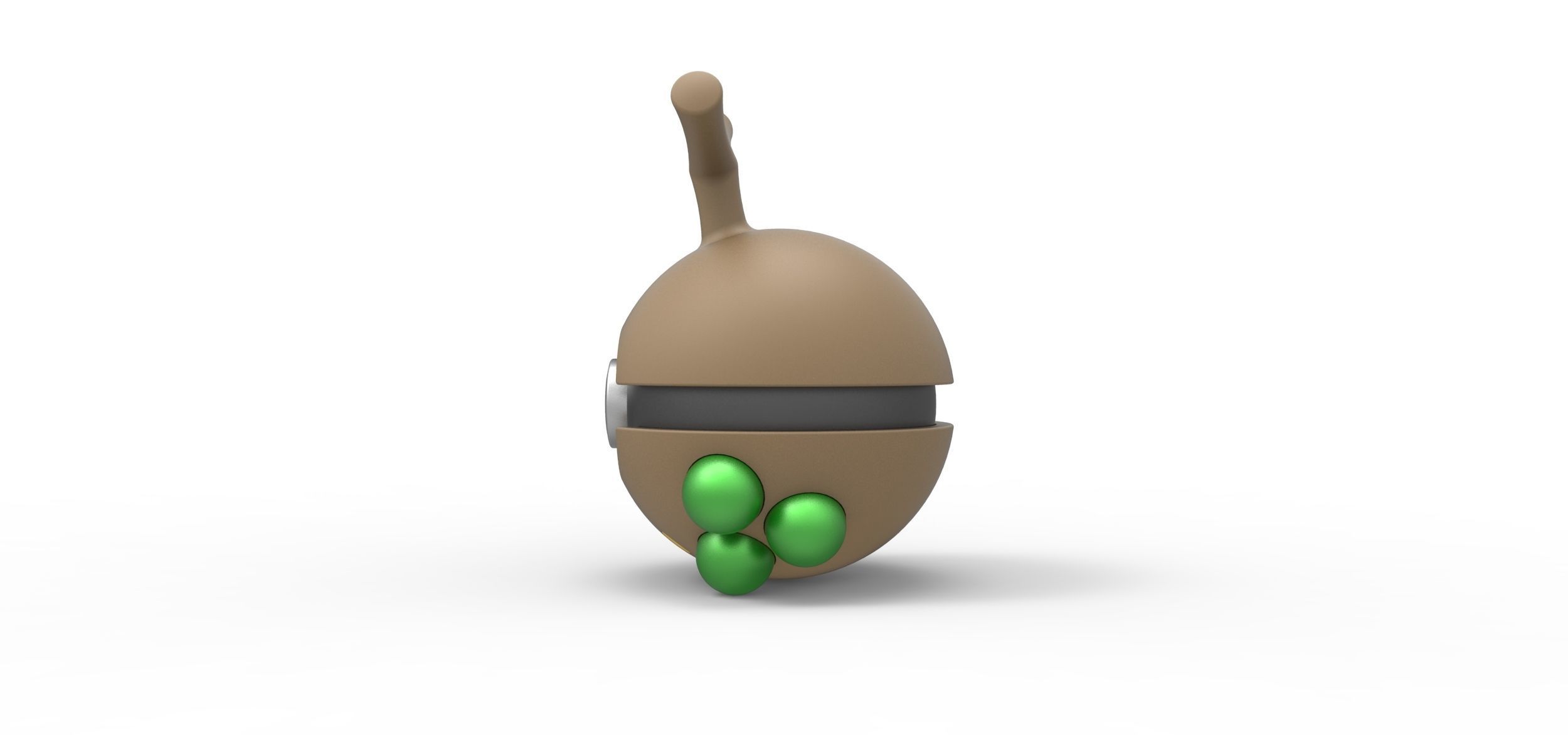 Sudowoodo orb 3D print model_6