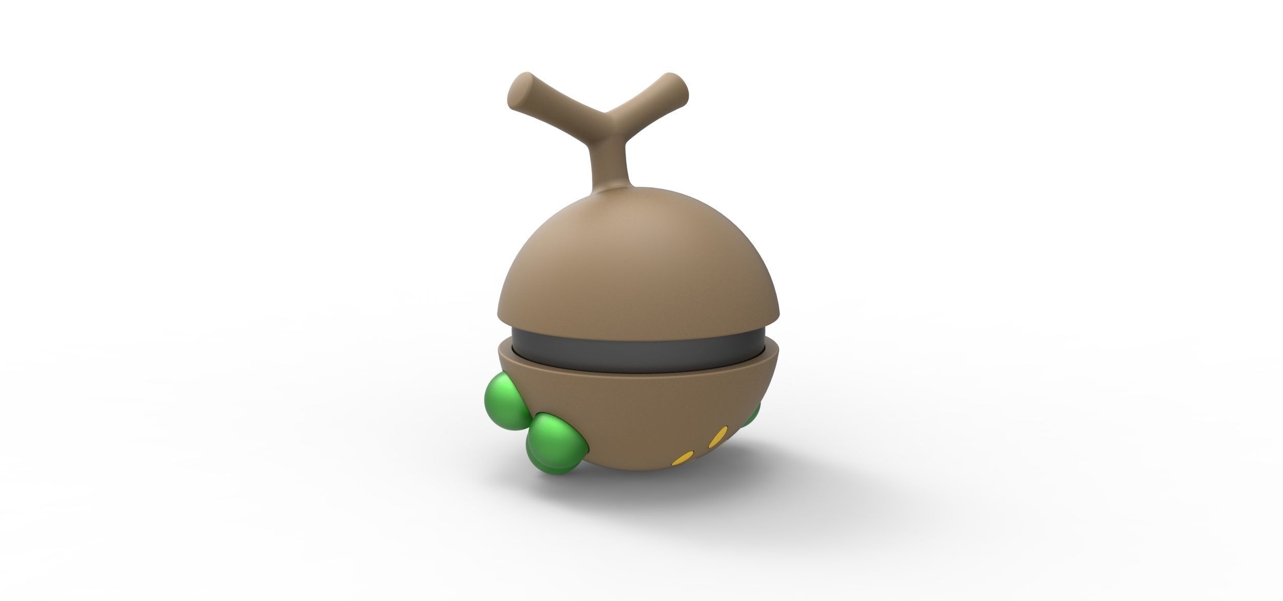 Sudowoodo orb 3D print model_7