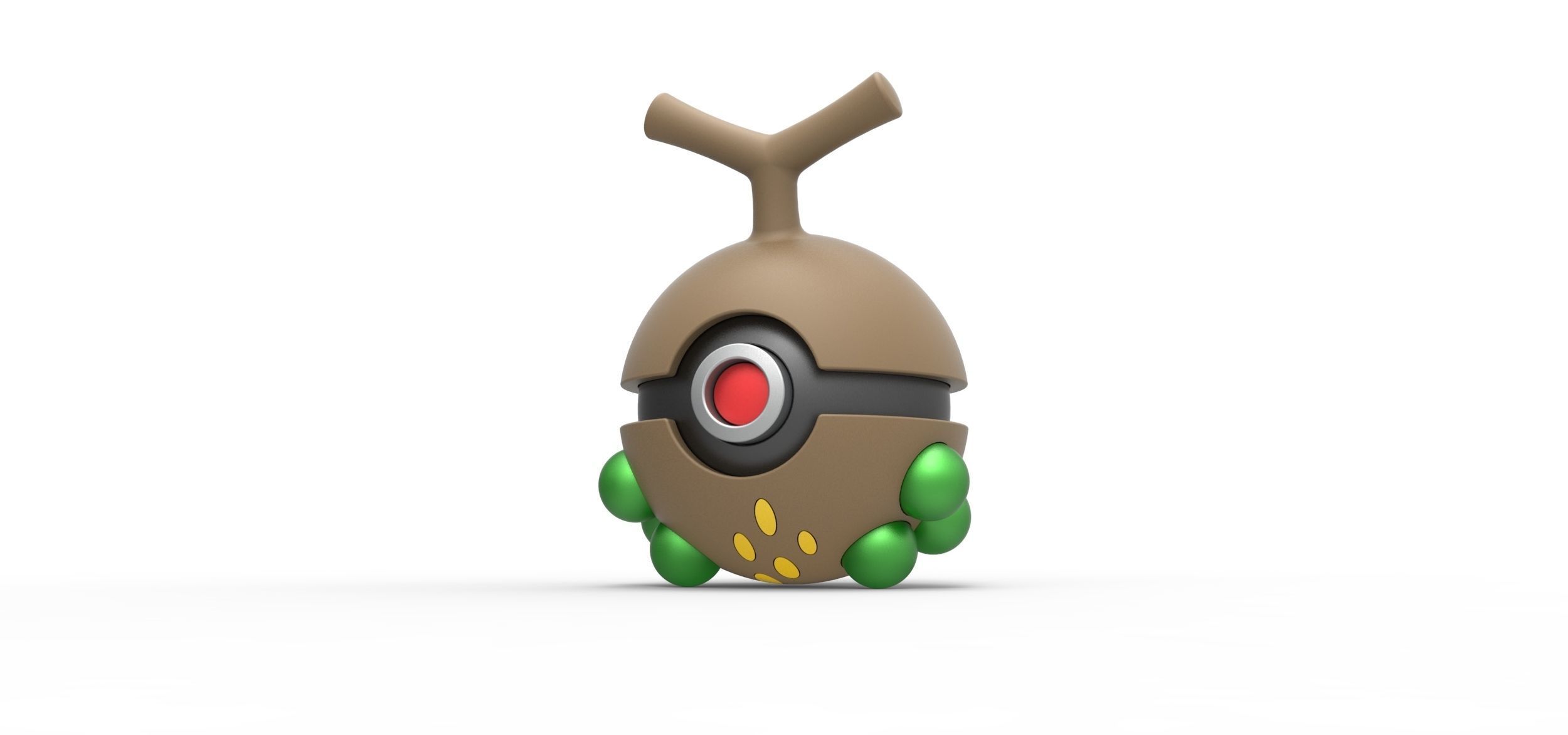 Sudowoodo orb 3D print model_1