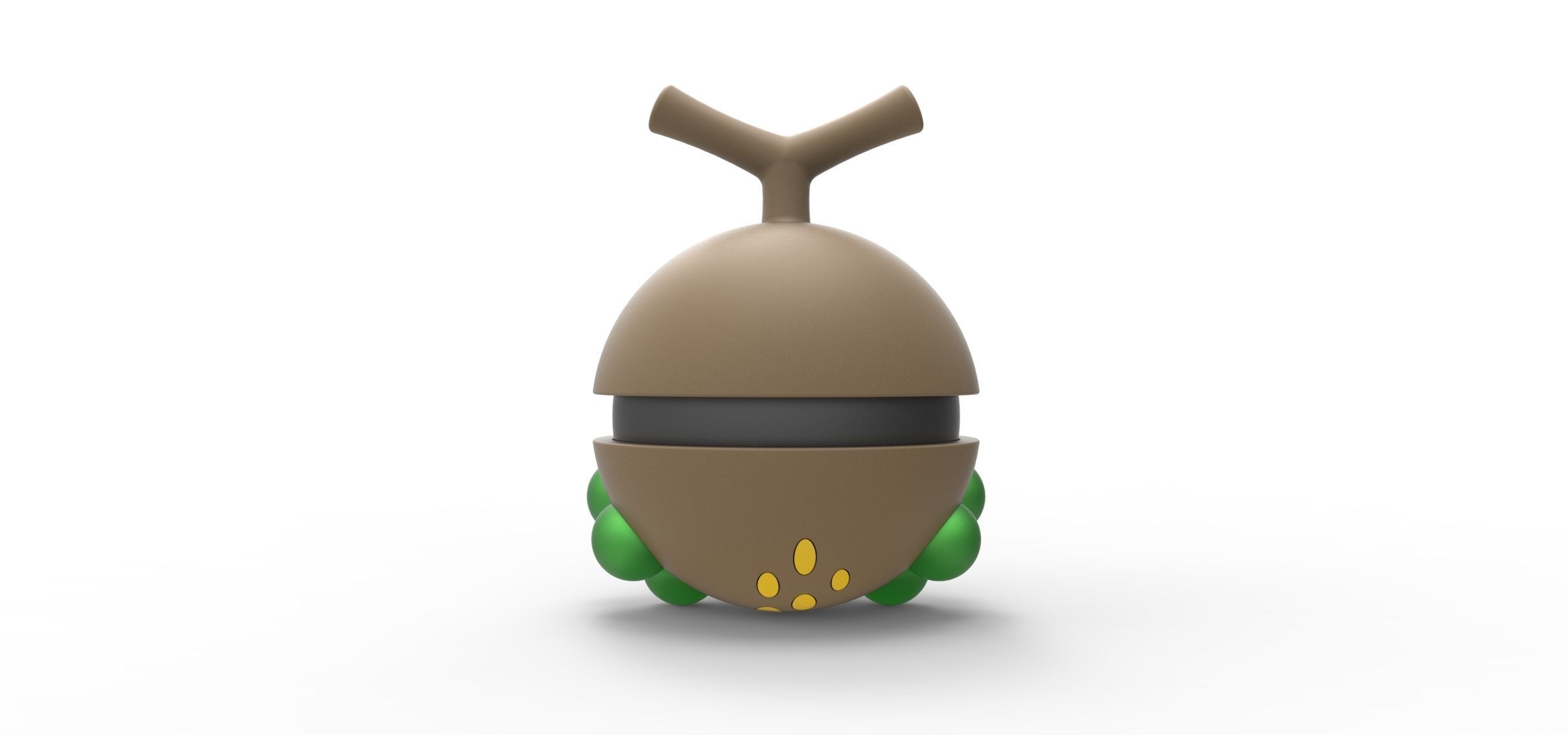 Sudowoodo orb 3D print model_8