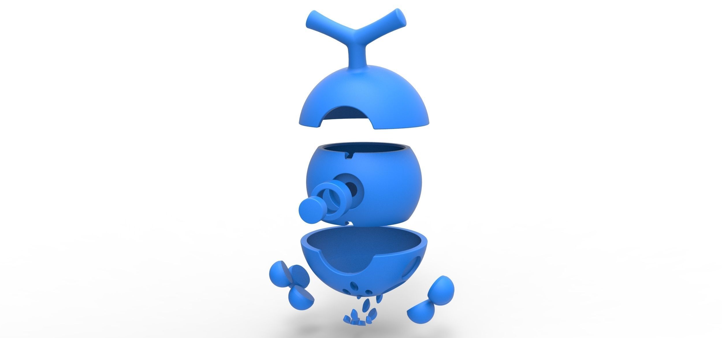 Sudowoodo orb 3D print model_20