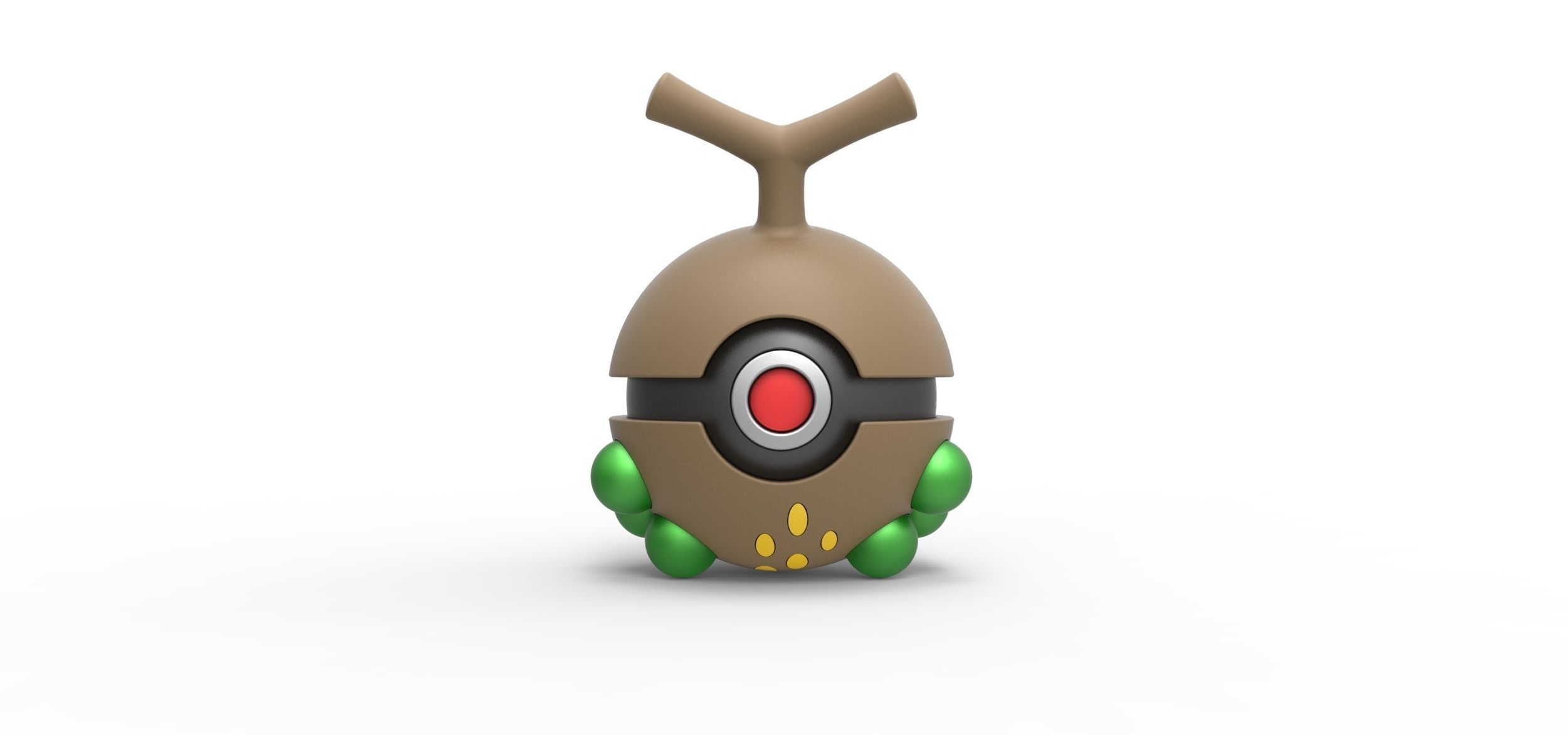 Sudowoodo orb 3D print model_2
