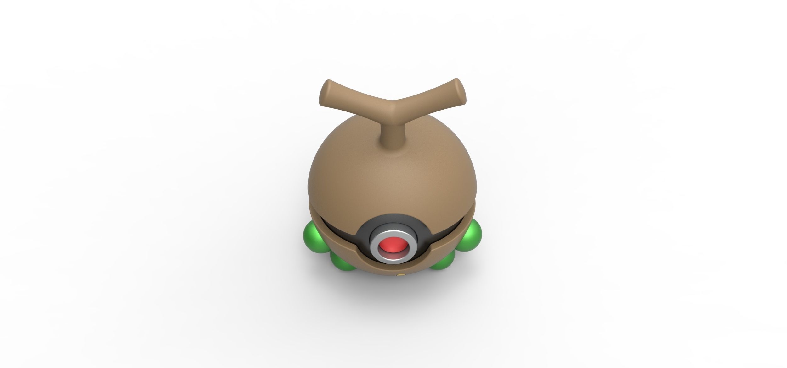 Sudowoodo orb 3D print model_3