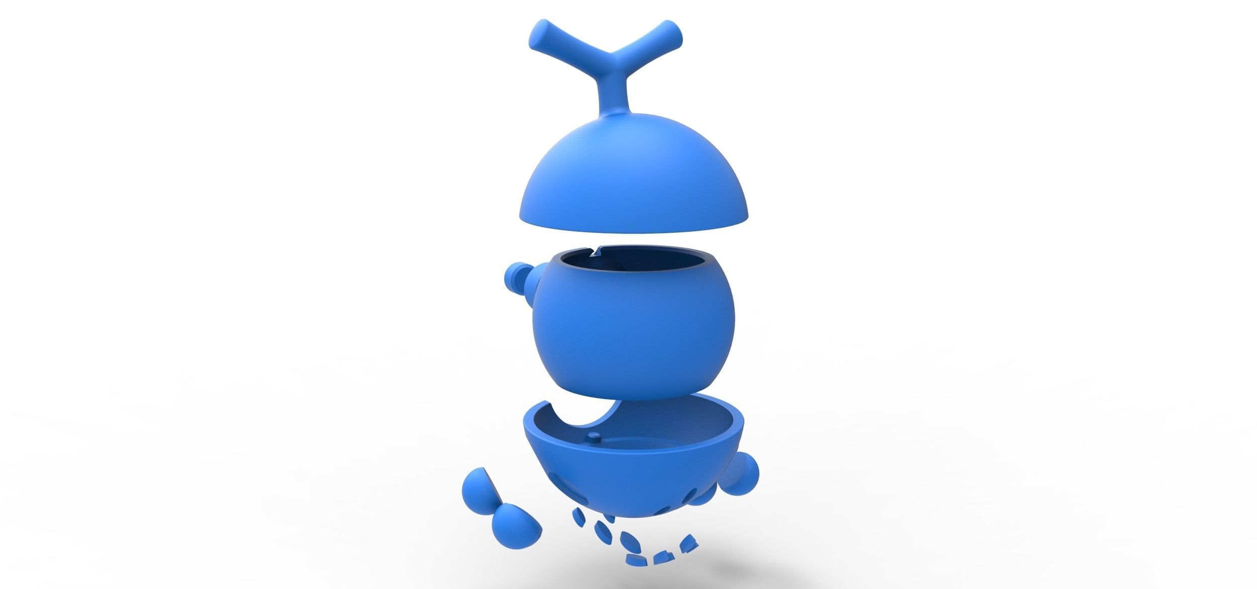 Sudowoodo orb 3D print model_22