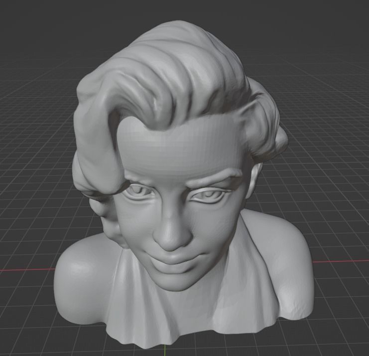 Marilyn Monroe 3D print model_18