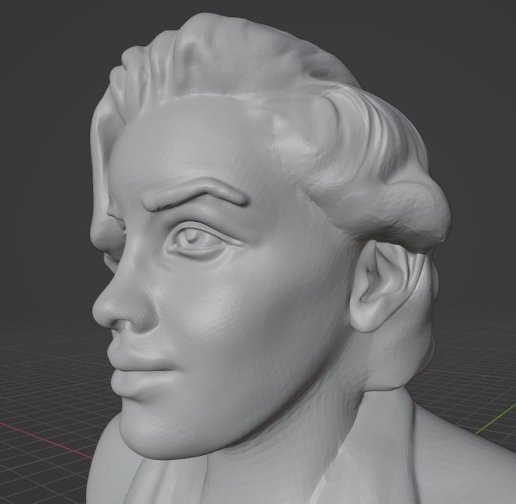 Marilyn Monroe 3D print model_6