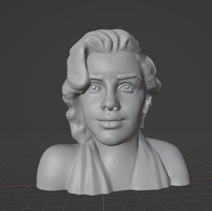 Marilyn Monroe 3D print model_1
