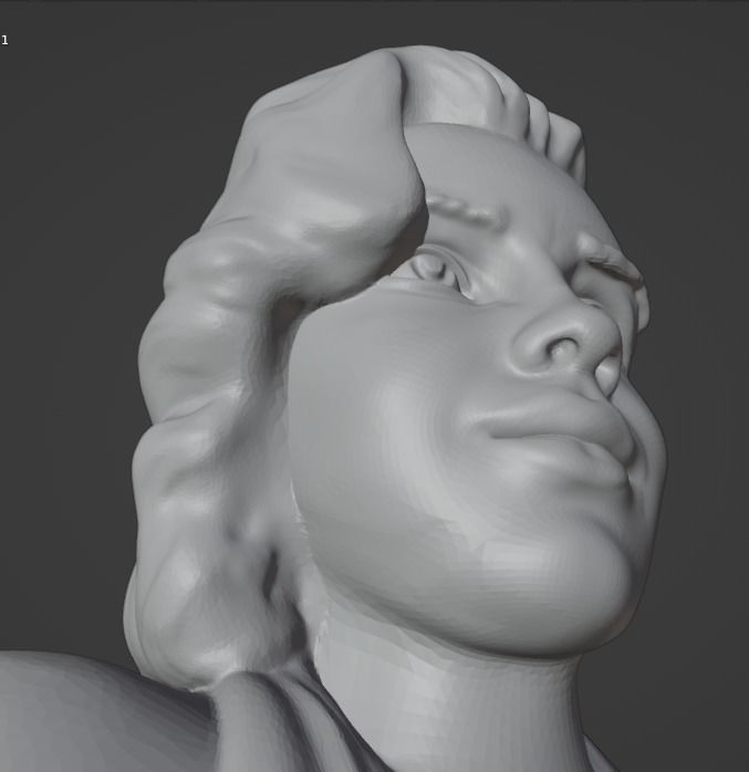 Marilyn Monroe 3D print model_11