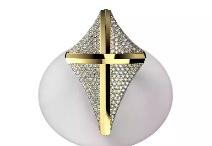 cross ring 107 3D print model
