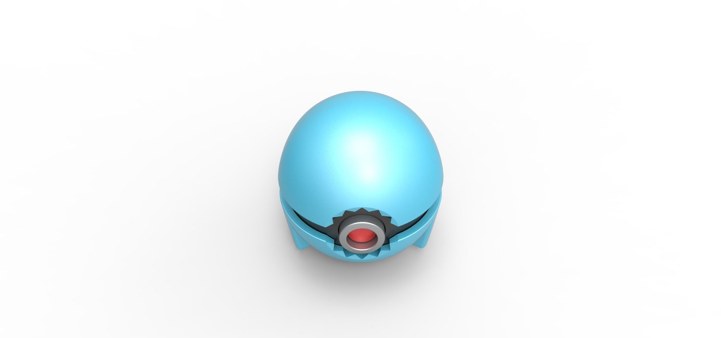 Wobbuffet orb 3D print model_3