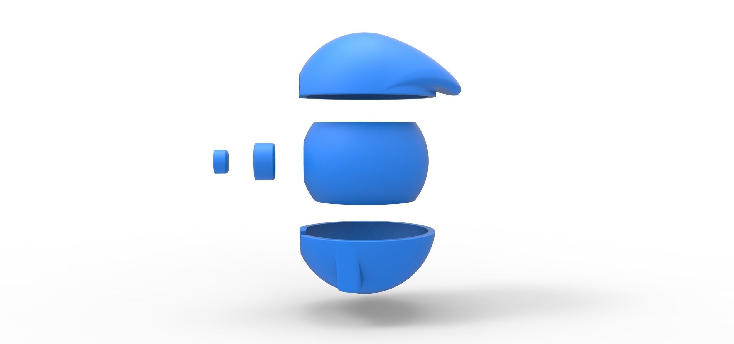 Wobbuffet orb 3D print model_21