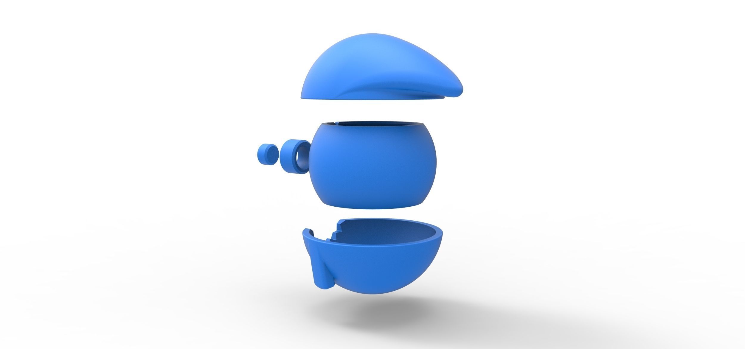 Wobbuffet orb 3D print model_22