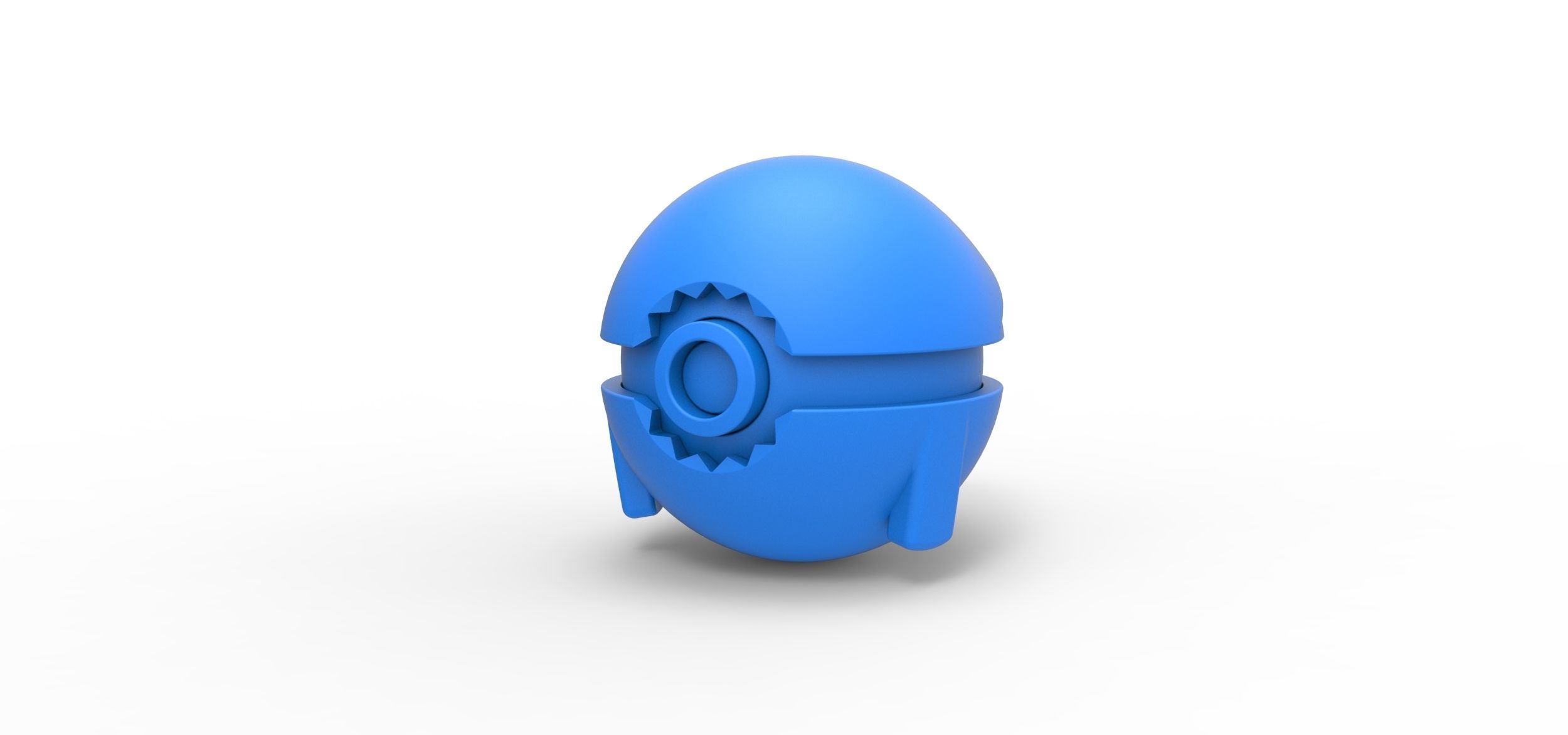 Wobbuffet orb 3D print model_9