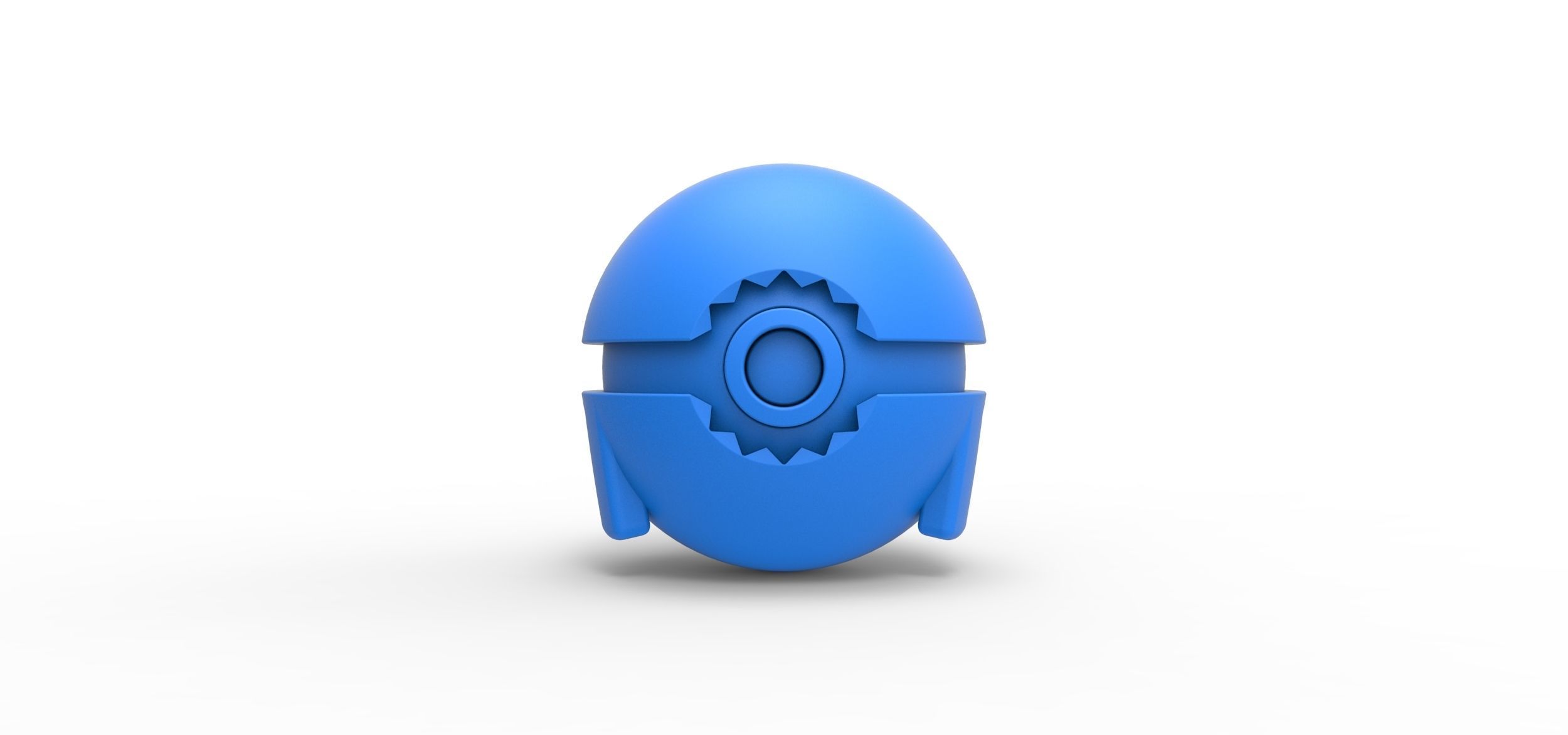 Wobbuffet orb 3D print model_11