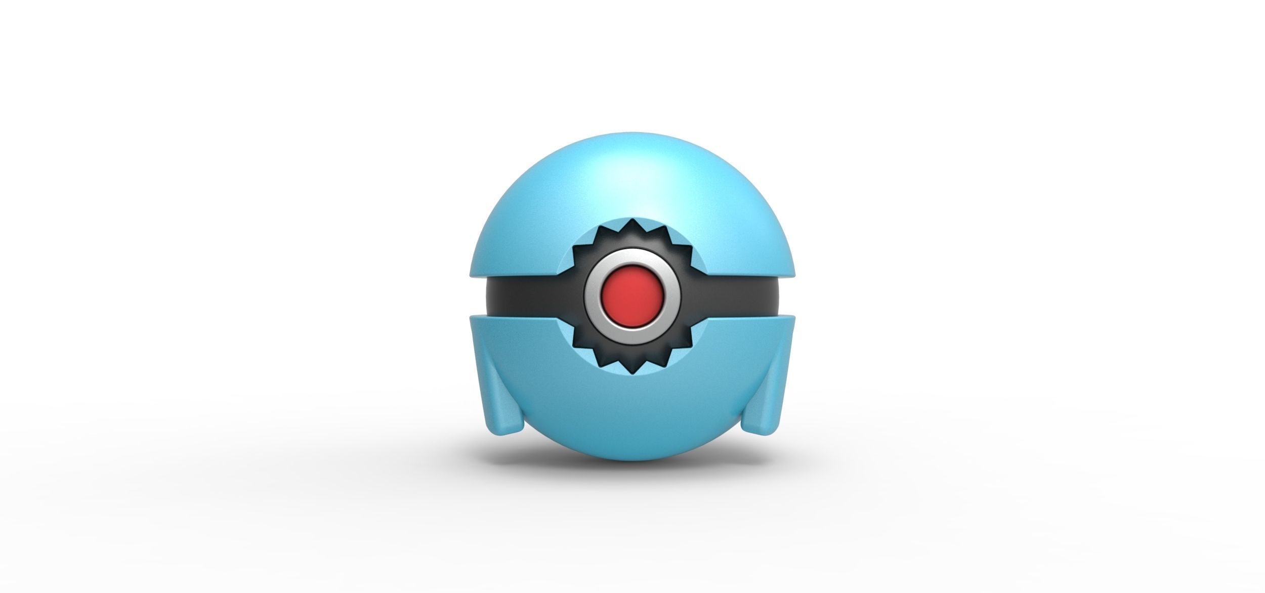 Wobbuffet orb 3D print model_2