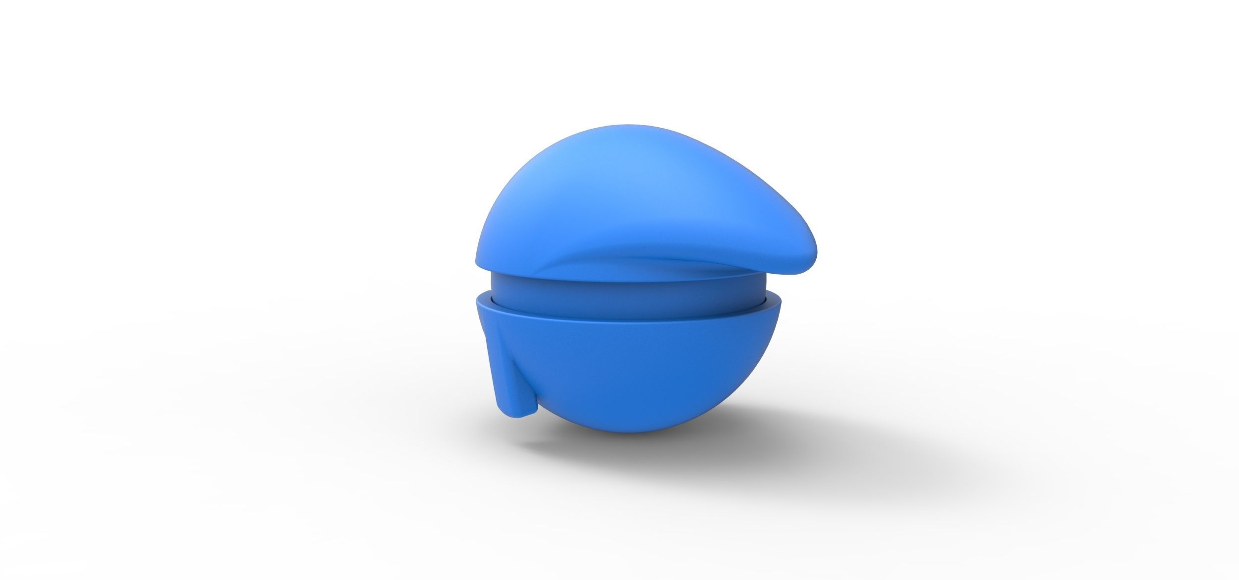Wobbuffet orb 3D print model_16