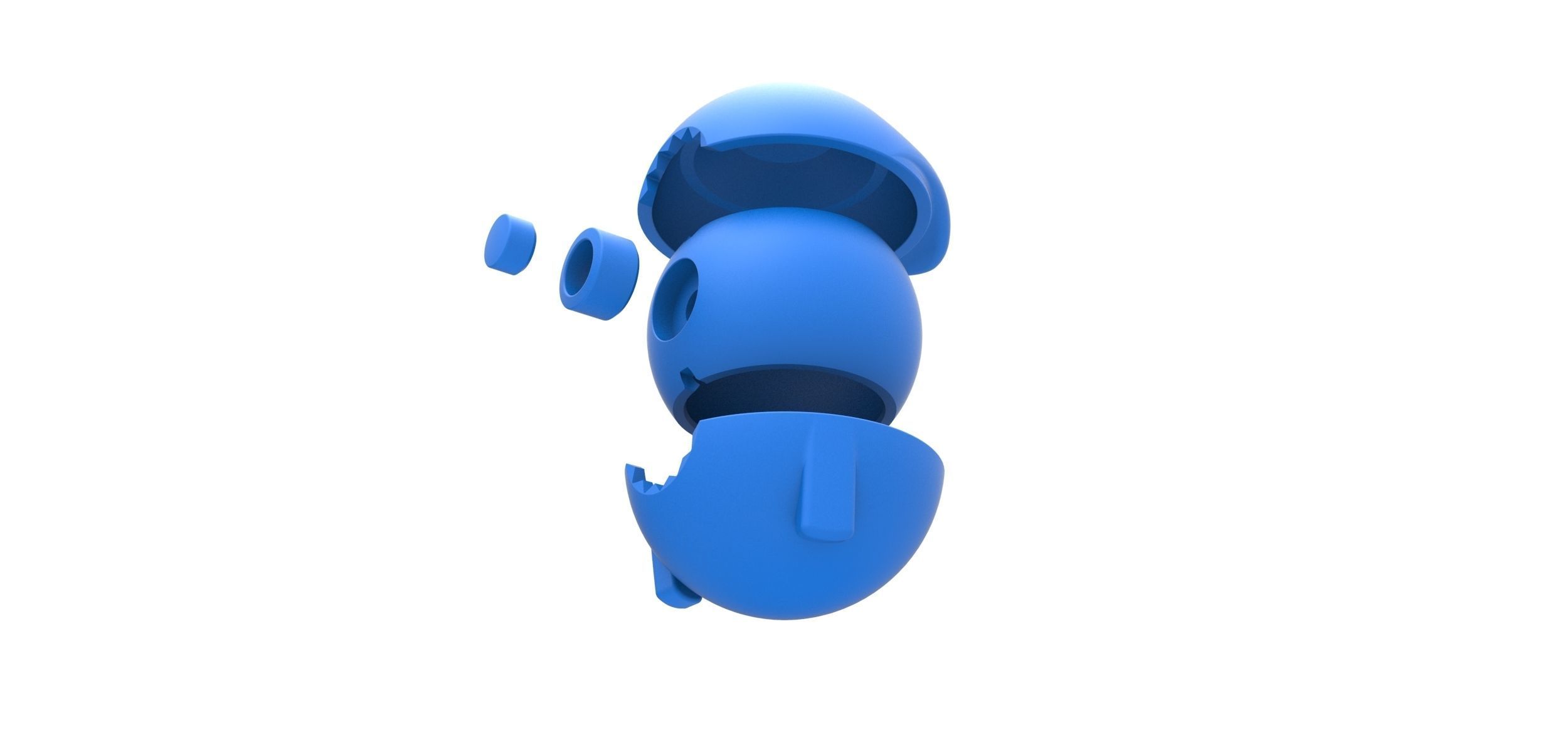 Wobbuffet orb 3D print model_19