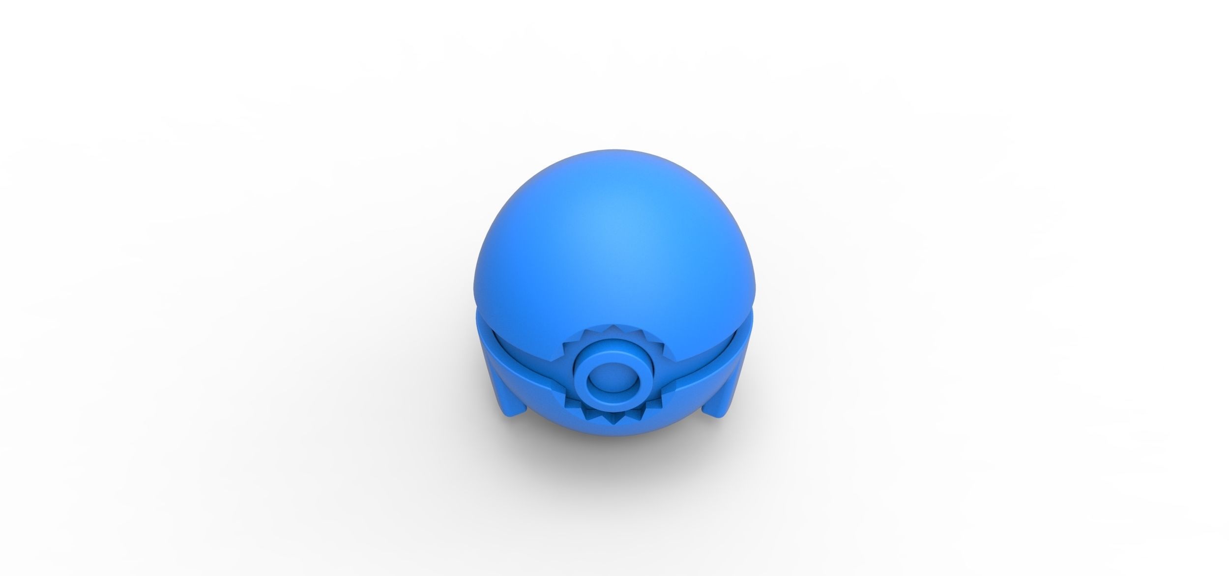 Wobbuffet orb 3D print model_12