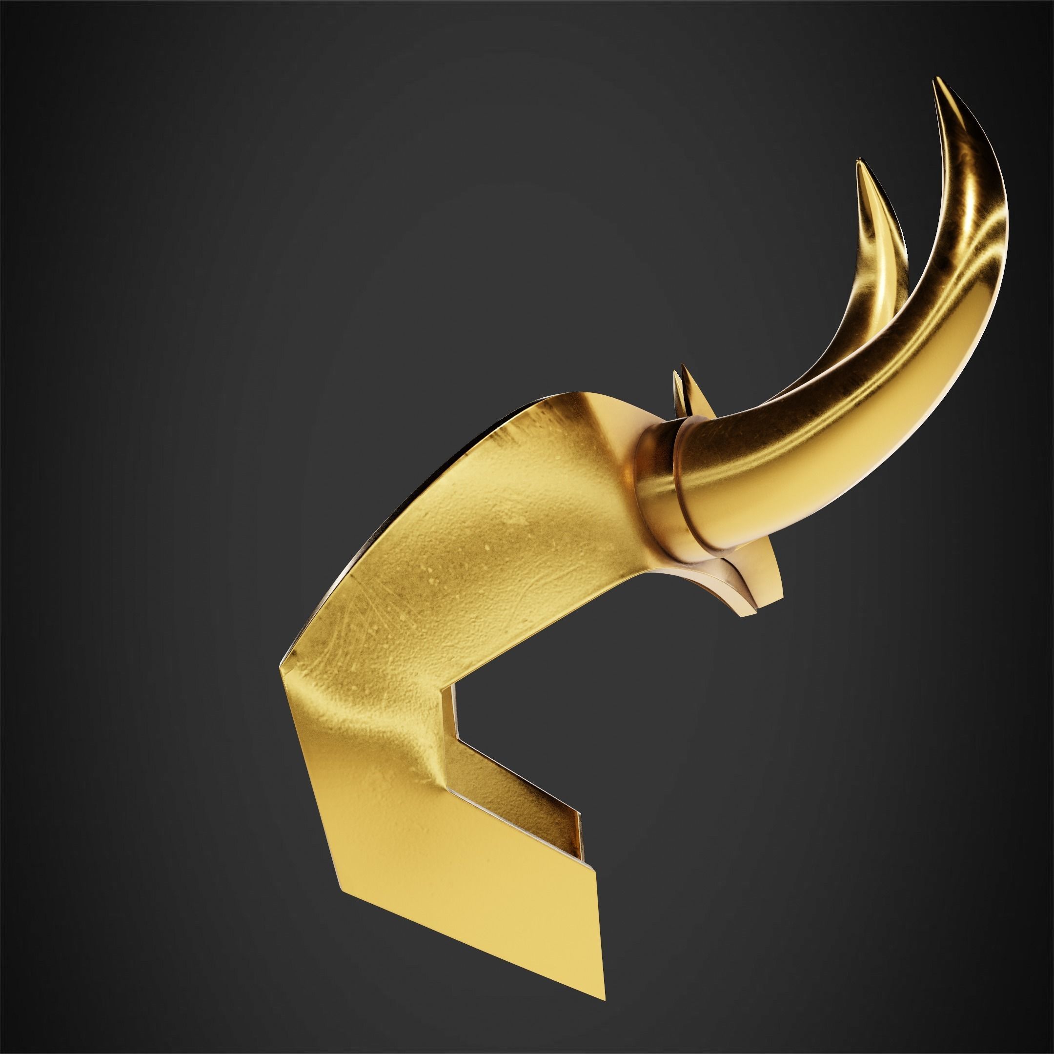 Loki Crown for Cosplay 3D print model_8