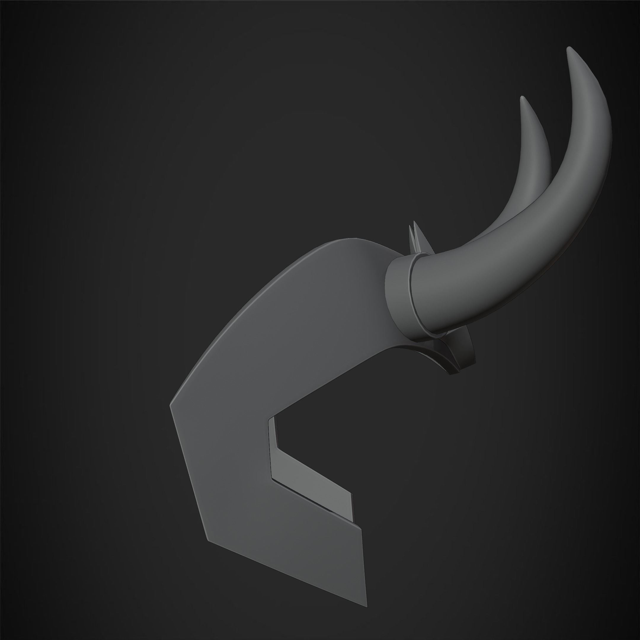 Loki Crown for Cosplay 3D print model_20