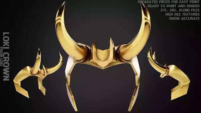 Loki Crown for Cosplay