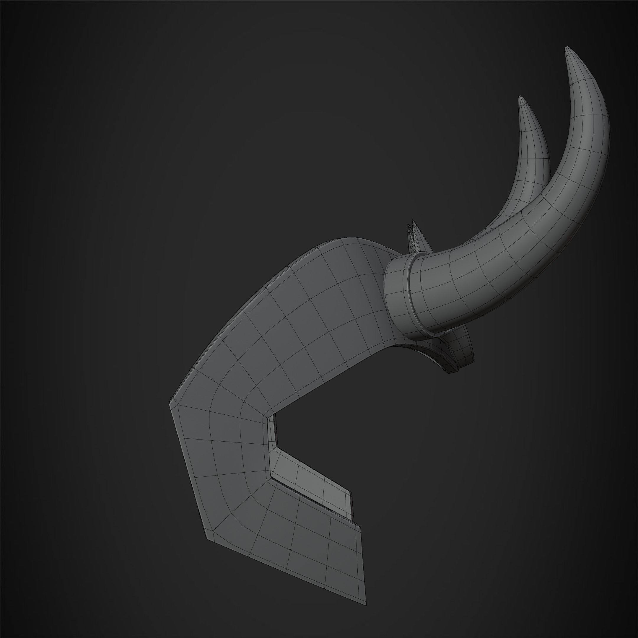 Loki Crown for Cosplay 3D print model_19