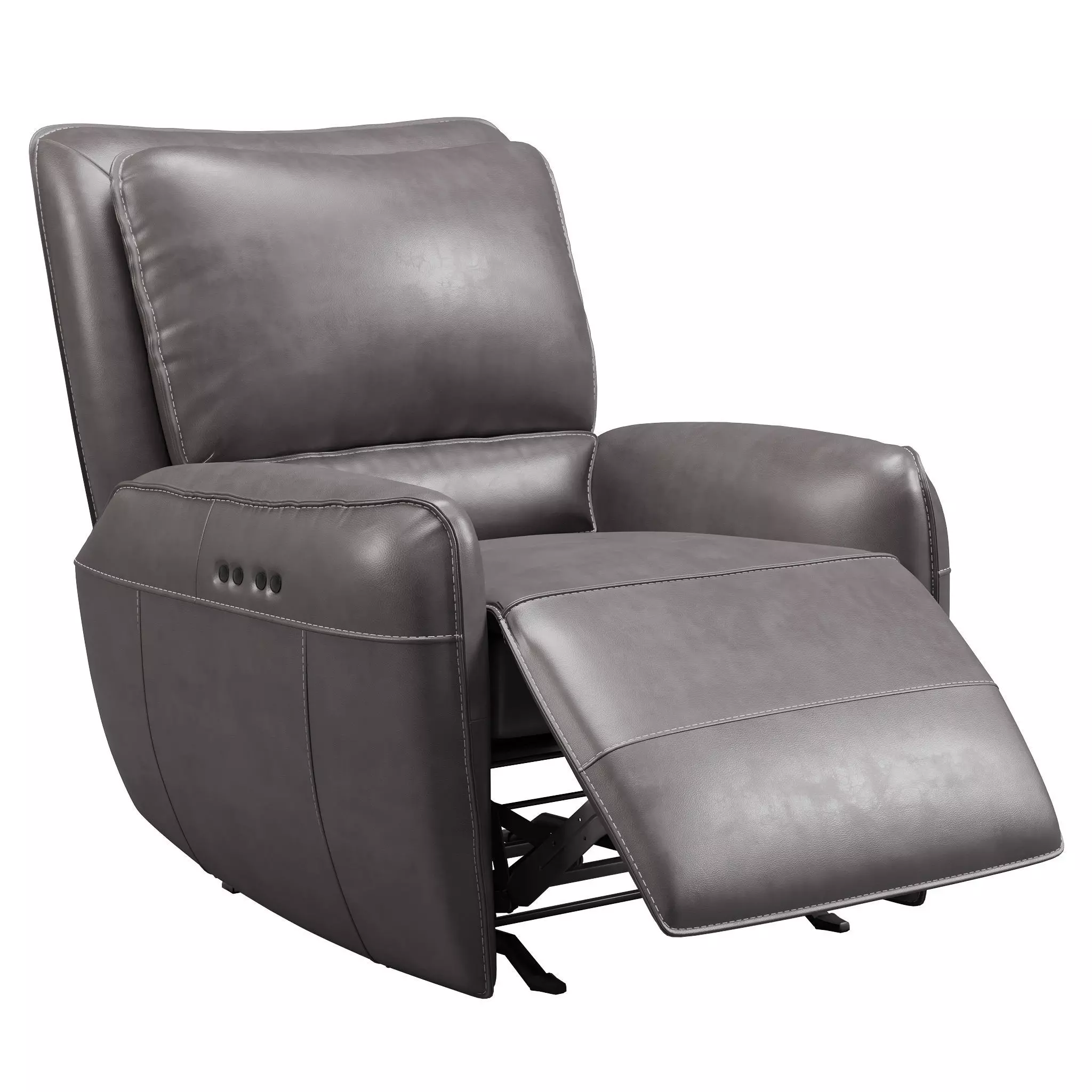 Knife Edge Power Recliner open state 3D model_0