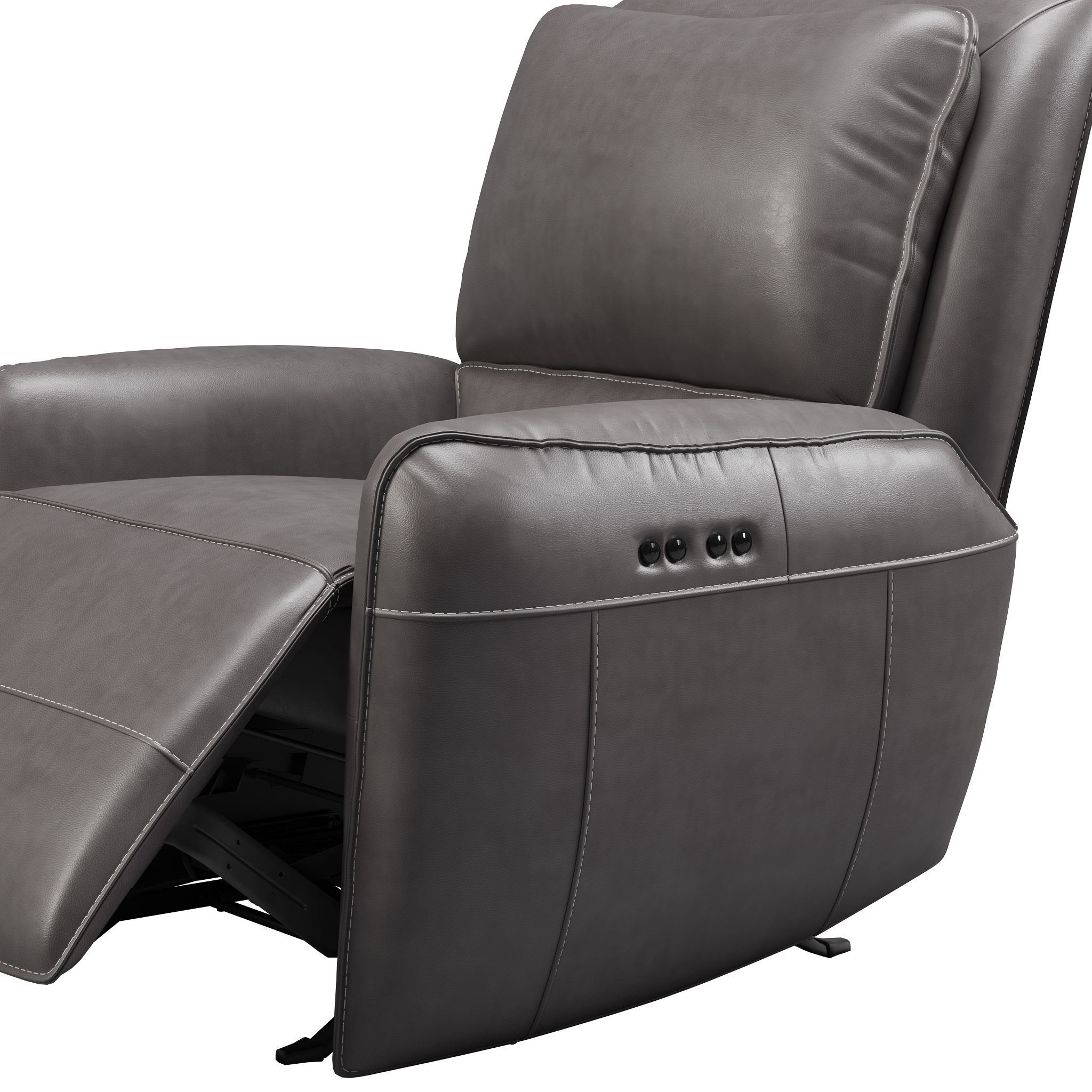 Knife Edge Power Recliner open state 3D model_8