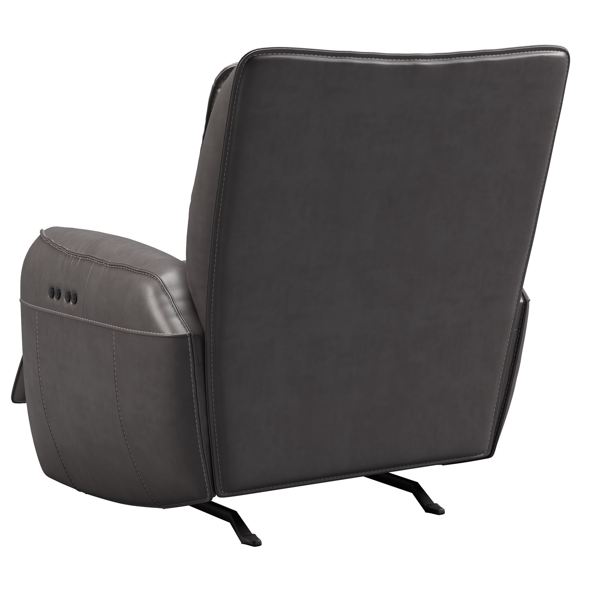 Knife Edge Power Recliner open state 3D model_7