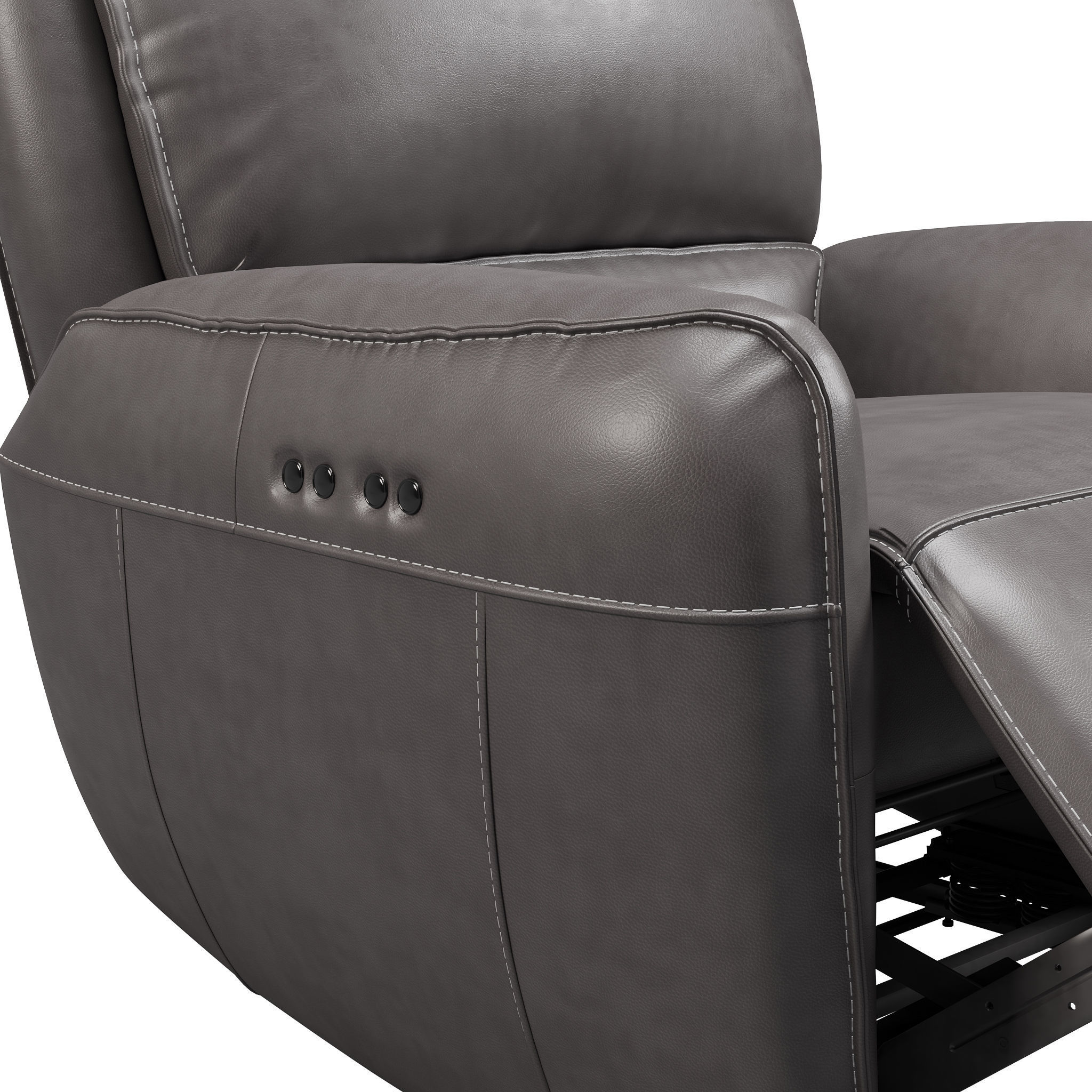 Knife Edge Power Recliner open state 3D model_4