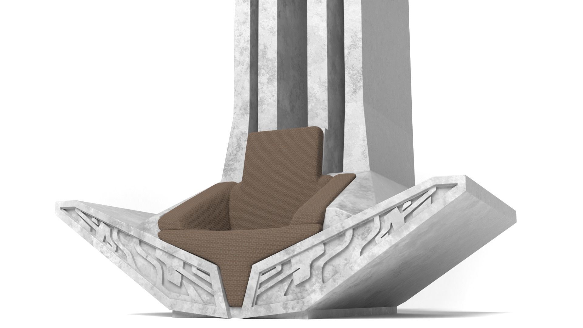 Bo-Katans Throne 1-12 scale 3D print model_9