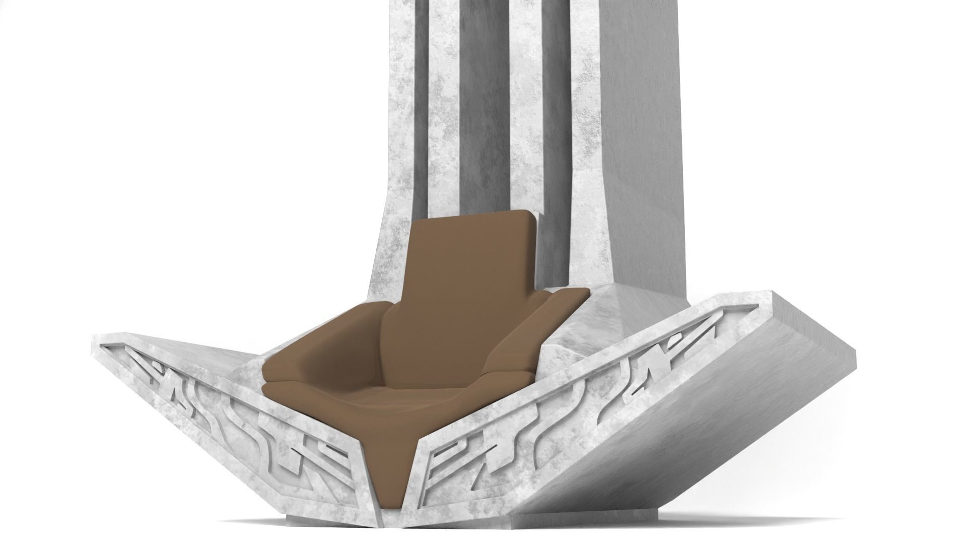 Bo-Katans Throne 1-18 scale 3D print model_10