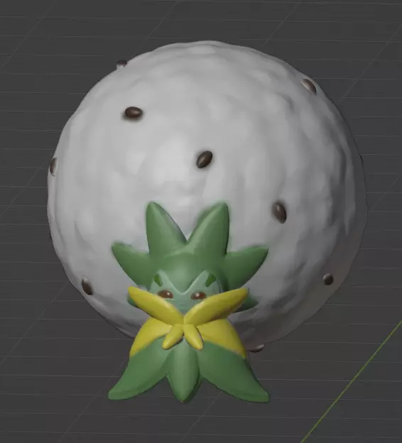 Eldegoss 3D print model_0